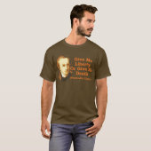 Patrick Henry Abides T-shirt (Voorkant volledig)