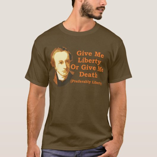 Patrick Henry Abides T-shirt (Voorkant)