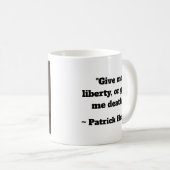 Patrick Henry Cite Mug café (Devant droit)