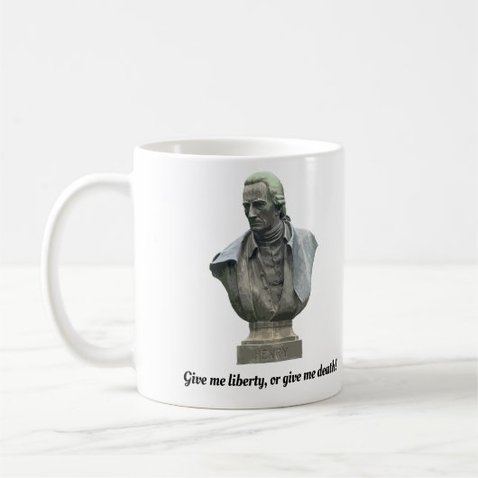 Patrick Henry Coffee Mug (Gauche)