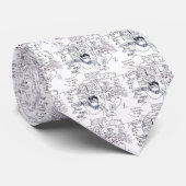 patrick kennedy print stropdas (Opgerold)