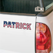 Patrick Nom Vorname USA Aufkleber Sticker Auto (Sur camion)