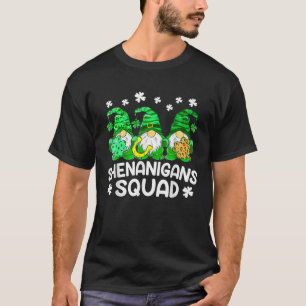 Patrick Shenanigans Squad Gnomen Grappige St Patri T-shirt
