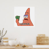 patrick star meme poster (Keuken)