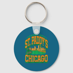 Patricks dag niemand doet st paddy's zoals chicago sleutelhanger