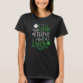 Patrick's Day A Little Thing Called Luck Premium T-shirt (Voorkant)