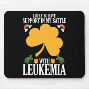 Patricks Day Four Leaf Clover Leukemie Awareness M Muismat