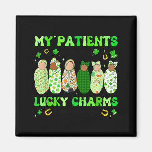 Patrick's Day Verpleegster Mijn Patiënten Zijn Mij Magneet