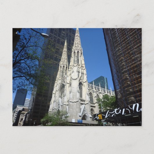 patricks kathedraal briefkaart (Voorkant)