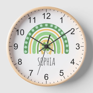 Patrick's Rainbow en Name Clock Patrick's Girls