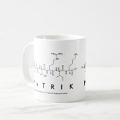 Patrik peptide nom mug (Devant gauche)