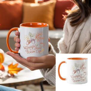 Patrimoine   Cœur reconnaissant Tasse chaude autom