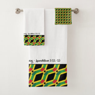 Patrimoine double DRAPEAU GHANA JAMAICA Person
