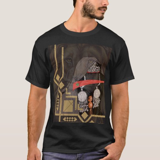 Patrimoine marocain : T-Shirt d'élégance tradition (Devant)
