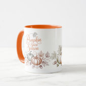 Patrimoine | Mug Saison Saveur de Citrouille – Aut (Devant gauche)