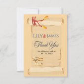 Patrimoine pharaonique faire-part de mariage sur p (Devant)