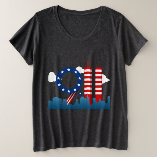 Patriot 9-11 dag plus T-shirt formaat (Design voorkant)