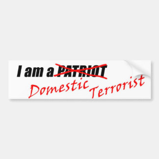 patriot bumpersticker