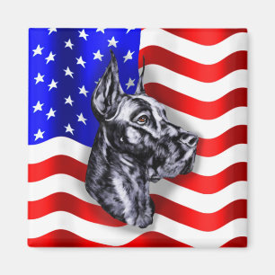 Patriot Dane Black Magnet Magneet