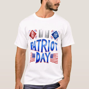 Patriot Day 9.11.2001 Vergeet 11 september nooit T-shirt