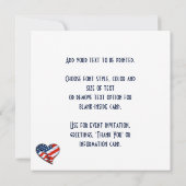 Patriot Day / Dag van Herdenking Kaart (Achterkant)