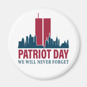 Patriot Day, we zullen nooit vergeten Magneet