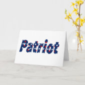 Patriot Kaart (Gele Bloem)