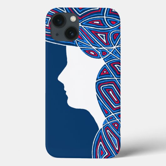 Patriot Lady coque iphone (Verso)