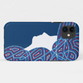 Patriot Lady iPhone Case (Achterkant (horizontaal))