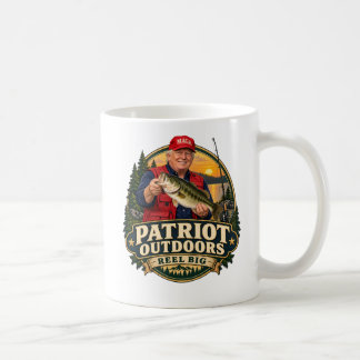 Patriot Outdoors Vissen Tweezijdige Koffie Koffiemok