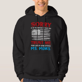 Patriot Patriotic Veteran Patriotism Quote Veteran Hoodie