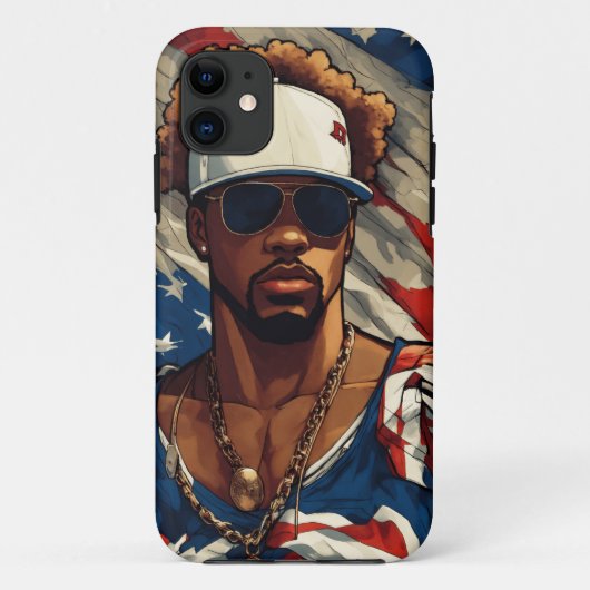 Patriot Pulse Case-Mate iPhone Case (Achterkant)