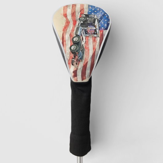 Patriot Trucker Golfheadcover (Voorkant)