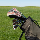 Patriot Trucker Golfheadcover (Insitu)
