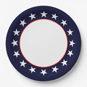 Patriot USA Style Lijst Papieren Bordje