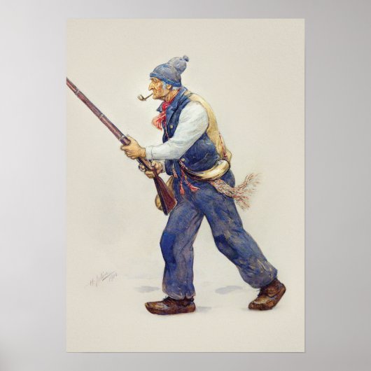 Patriote Quebec Rebellion 1837-1838 Henri Julien Poster (Voorkant)