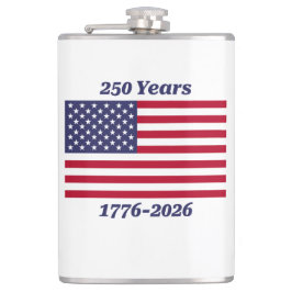 Patriotic 250 Years 1776-2026 Heupfles