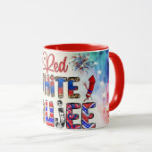 Patriotic 4th of July Mug USA Independence Day (Devant droit)