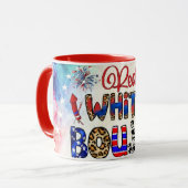 Patriotic 4th of July Mug USA Independence Day (Devant gauche)