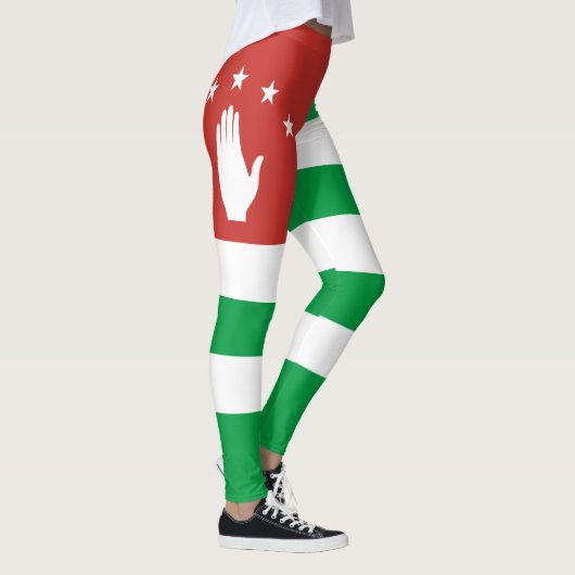 Patriotic Abchazia Flag Leggings (Rechts)