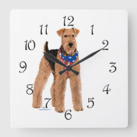 Patriotic Airedale Terrier