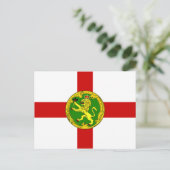Patriotic Alderney Flag Briefkaart (Staand voorkant)