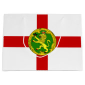 Patriotic Alderney Flag Groot Cadeauzakje (Voorkant)