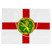 Patriotic Alderney Flag Groot Cadeauzakje (Achterkant)