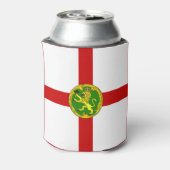 Patriotic Alderney Flag Koelbox Blikjeskoeler (Blikje Achterkant)