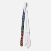 Patriotic America Necktie Stropdas (Achterkant)