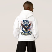 Patriotic American Eagle 250 Years 1776-2026 (Dos entier)