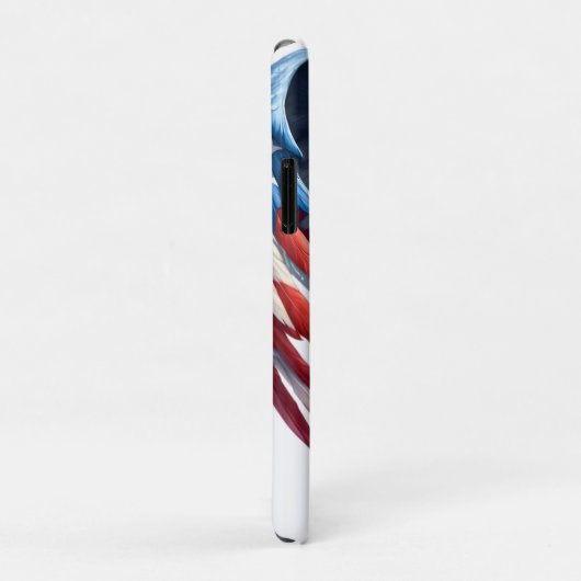 Patriotic American Eagle Case-Mate iPhone Case (Achterkant/rechts)