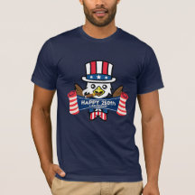 Patriotic American Eagle Happy 250th Anniversary