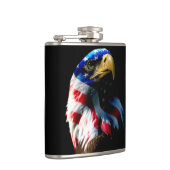 Patriotic American Eagle Heupfles (Rechts)